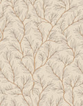Serene Botanical Line Art Pattern Rug