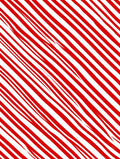 Dynamic Red White Stripes Pattern Rug