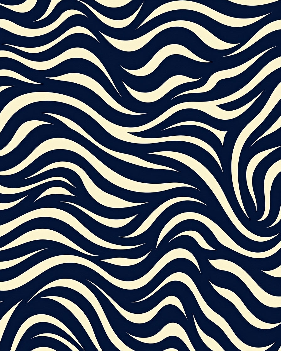 Abstract Swirls Pattern Rug