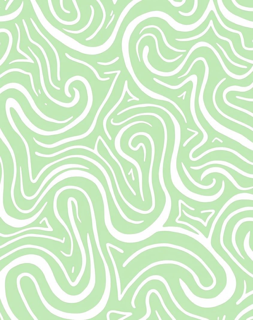 Soft Swirls Abstract Pattern Rug