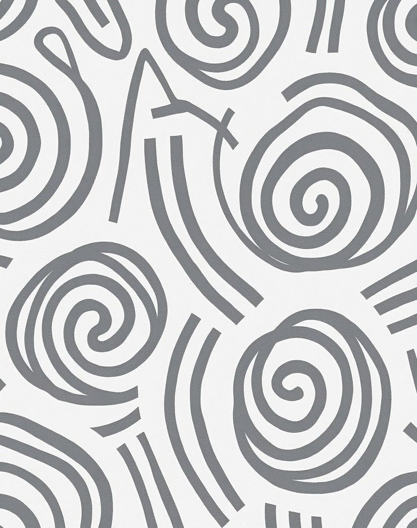 Abstract Swirls Lines Pattern Rug