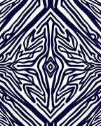 Bold Zebra Stripe Abstract Pattern Rug