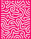 Bold Abstract Swirl Pattern Rug