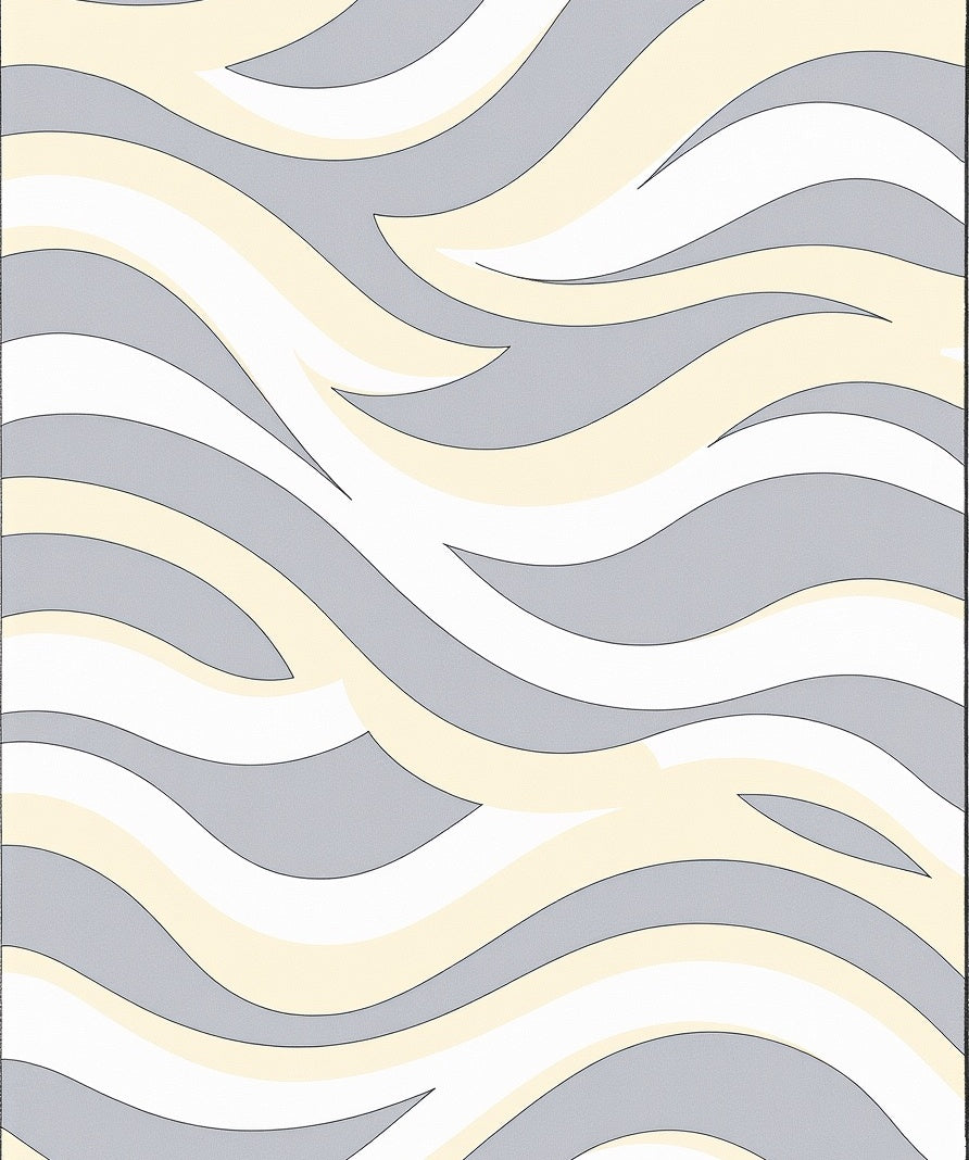 Modern Swirl Abstract Pattern Rug