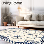 Cosmic Star Map Constellation Rug Design Rug