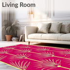 Bold Fan Patterned Bold Design Rug