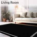 Classic Double Border Design Rug