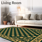 Grand Floral Vine Pattern Rug