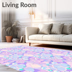 Dreamy Soft Pastel Abstract Pattern Rug