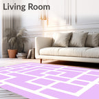 Modern Abstract Geometric Design Rug