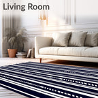 Classic Vertical Lines Design Rug