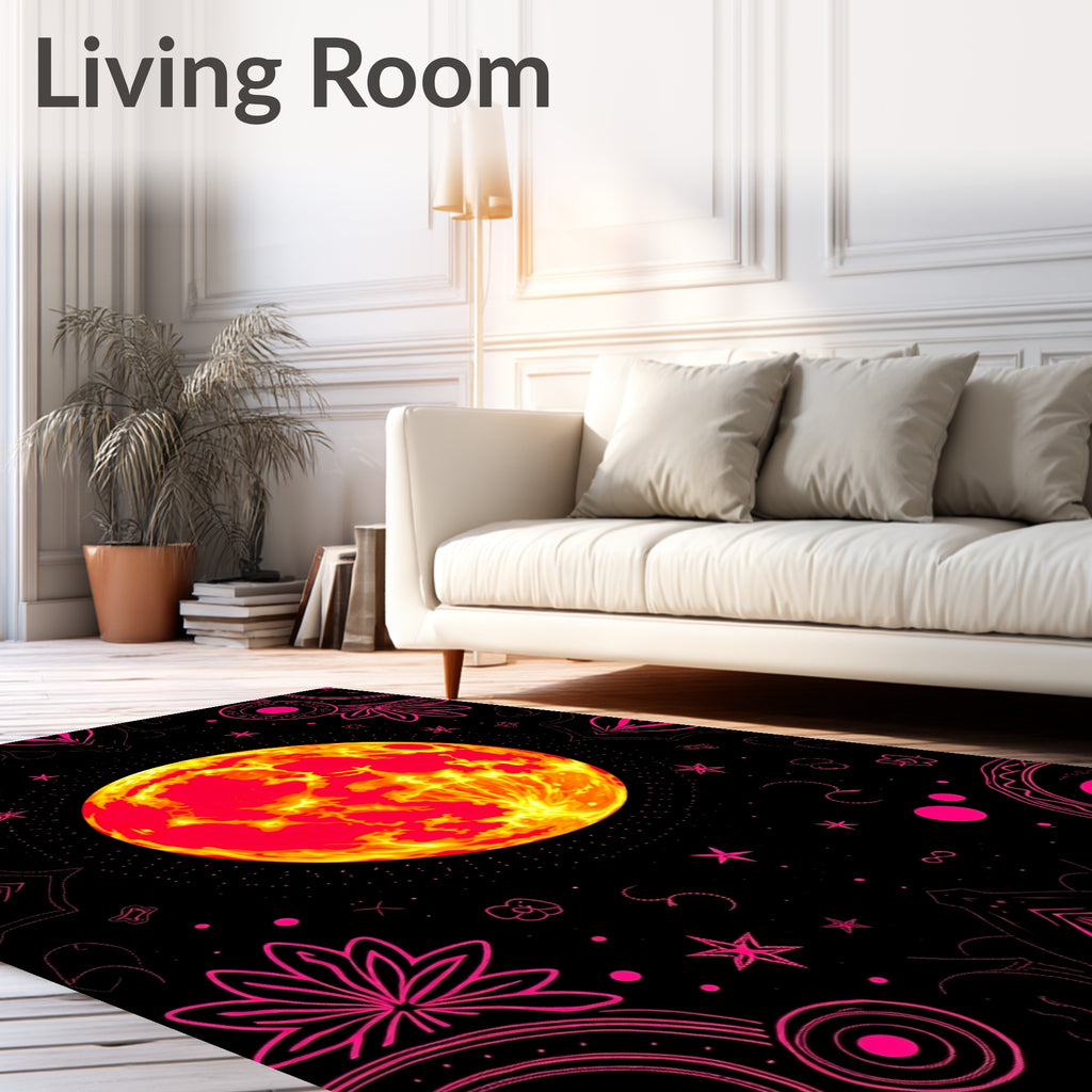 Celestial Sun Cosmic Vibe Rug