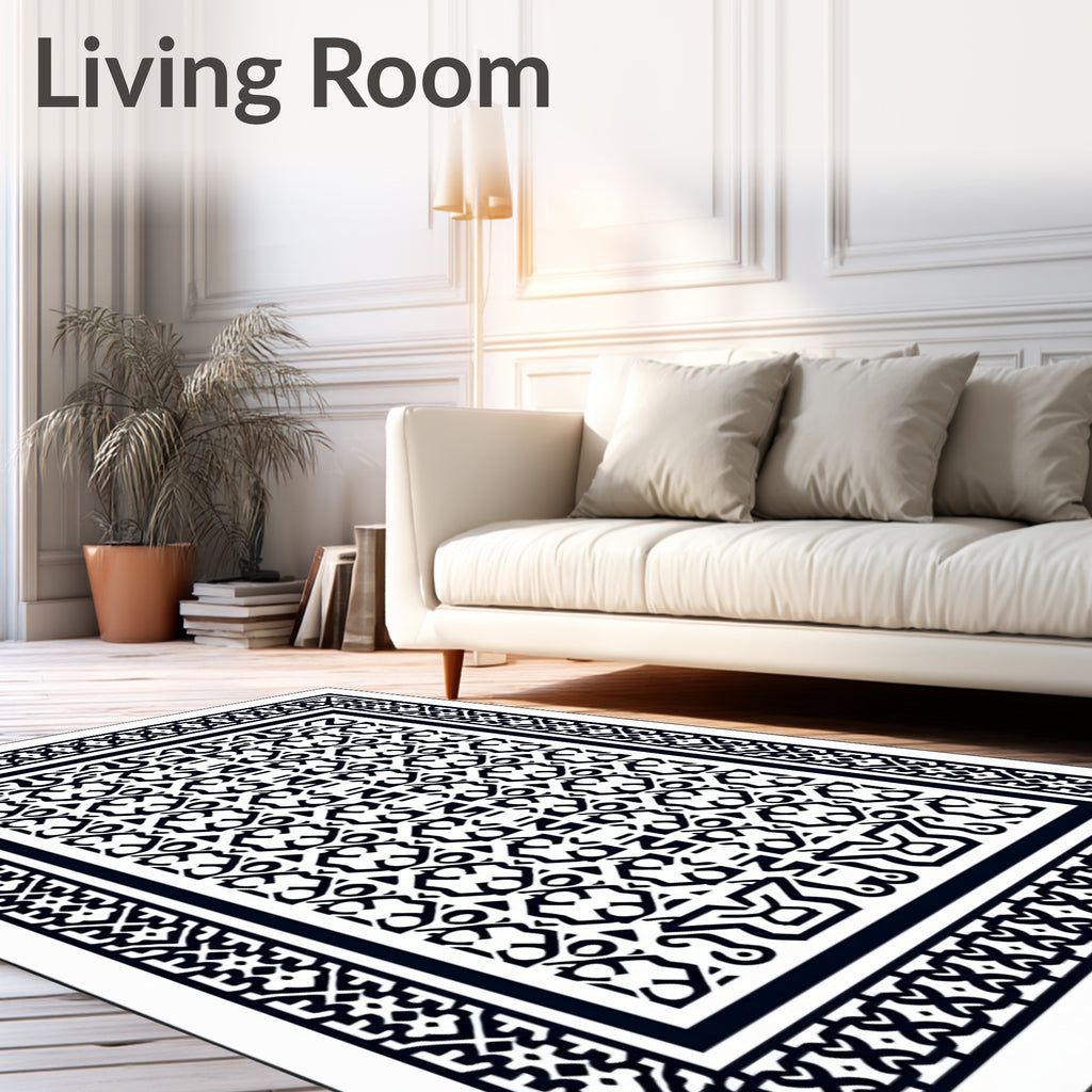 Intricate Classic Geometric Pattern Rug