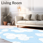 Dreamy Cloud Pattern Design Rug