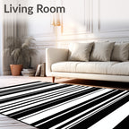 Bold Horizontal Strips Design Rug