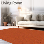 Intricate Swirl Pattern Rug