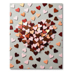 Heart Cluster A Mix Of Colors Rug
