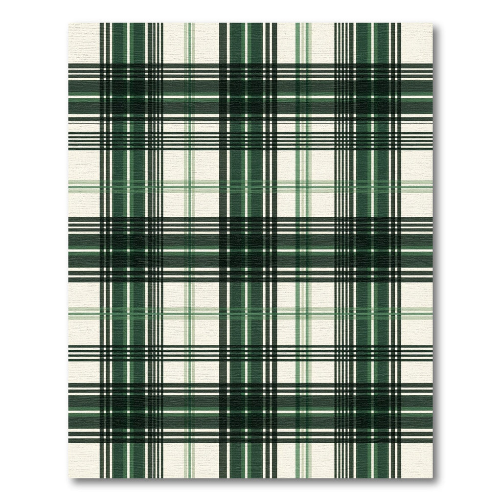 Classic Green Tartan Plaid Rug