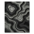 Monochromatic Topographic Contour Rug