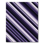 Modern Purple Diagonal Striped Abstract Rug