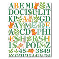 Whimsical Cats And Alphabet Garden Rug