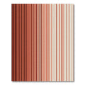Coral Ombre Vertical Stripe Rug