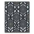 Intricate Geometric Mandala Grey Rug