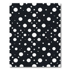 Minimalist White Dot Scatter Rug