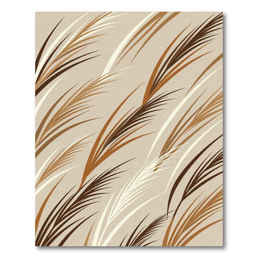 Earthy Tones Grass Blades Rug