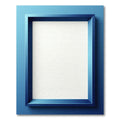 Deep Blue Modern Geometric Rectangle Rug