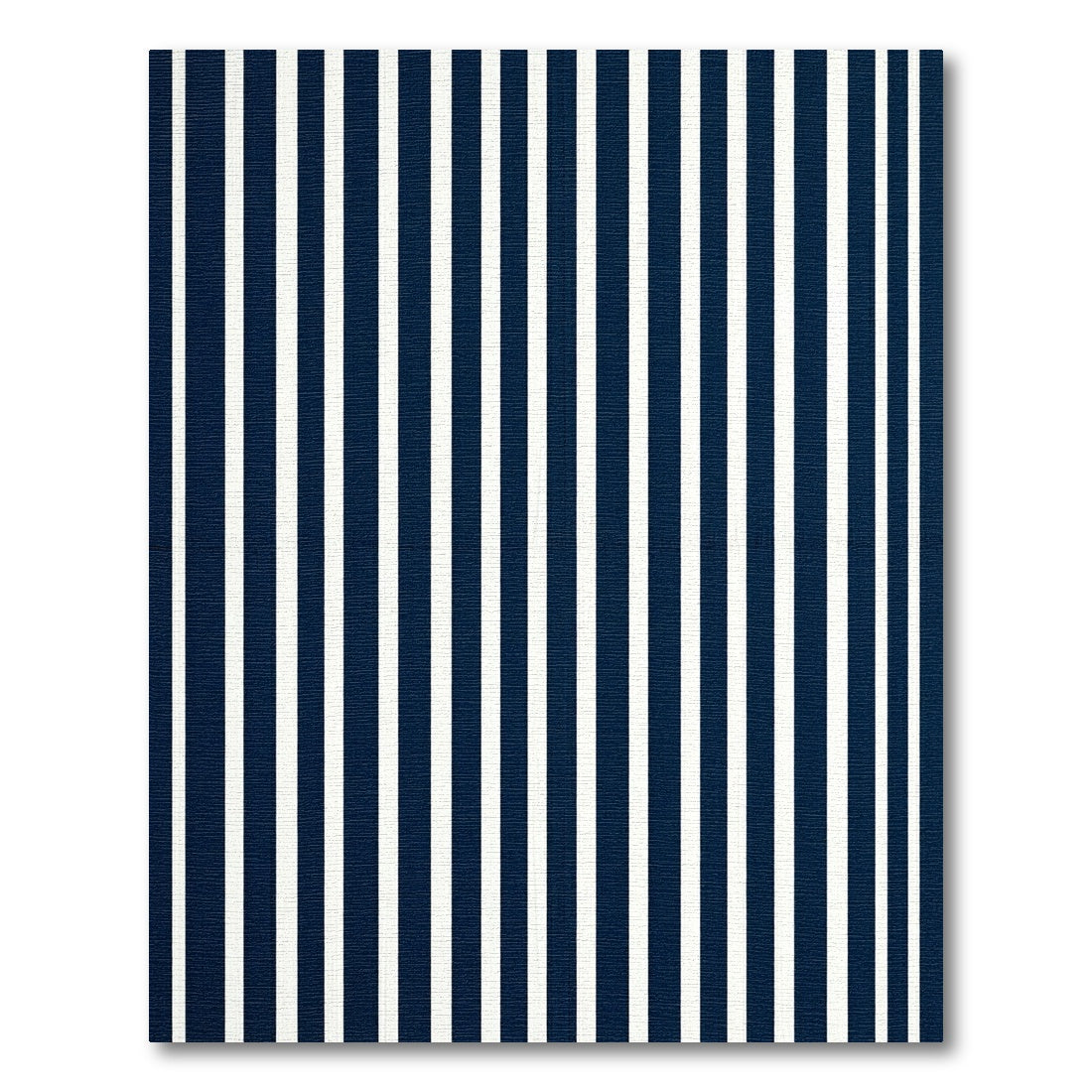 Deep Blue Stripe Art Rug