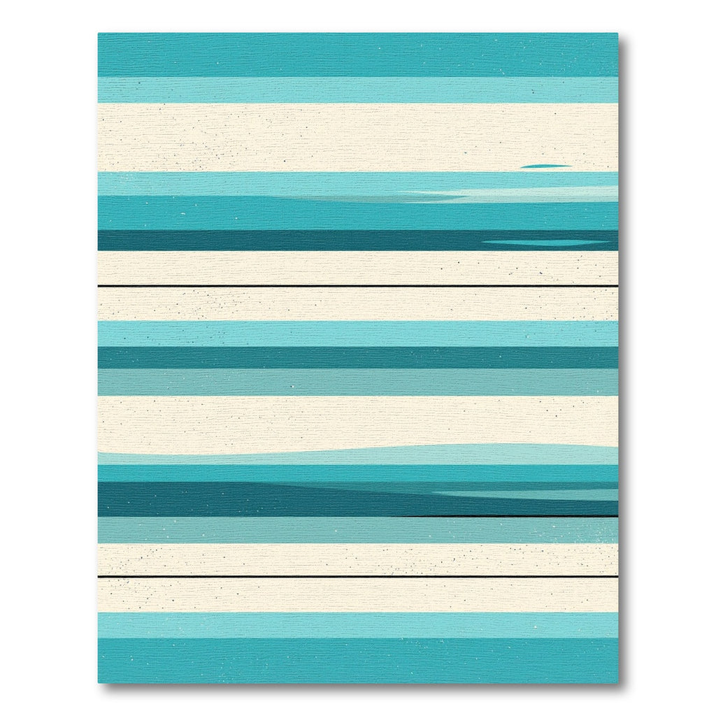 Coastal Horizontal Stripe Rug