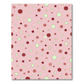 Pink Polka Dot Scatter Rug