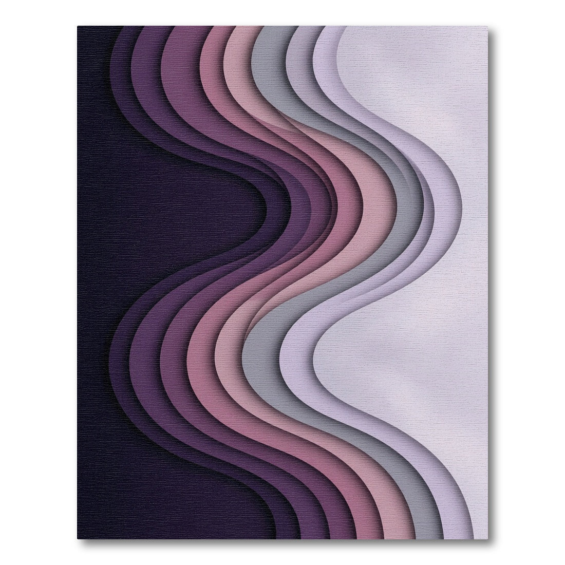 Ombre Wavy Layers Rug