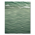 Serene Sage Tidal Wave Ripple Rug