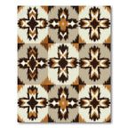 Earthy Ikat Cross Medallion Rug