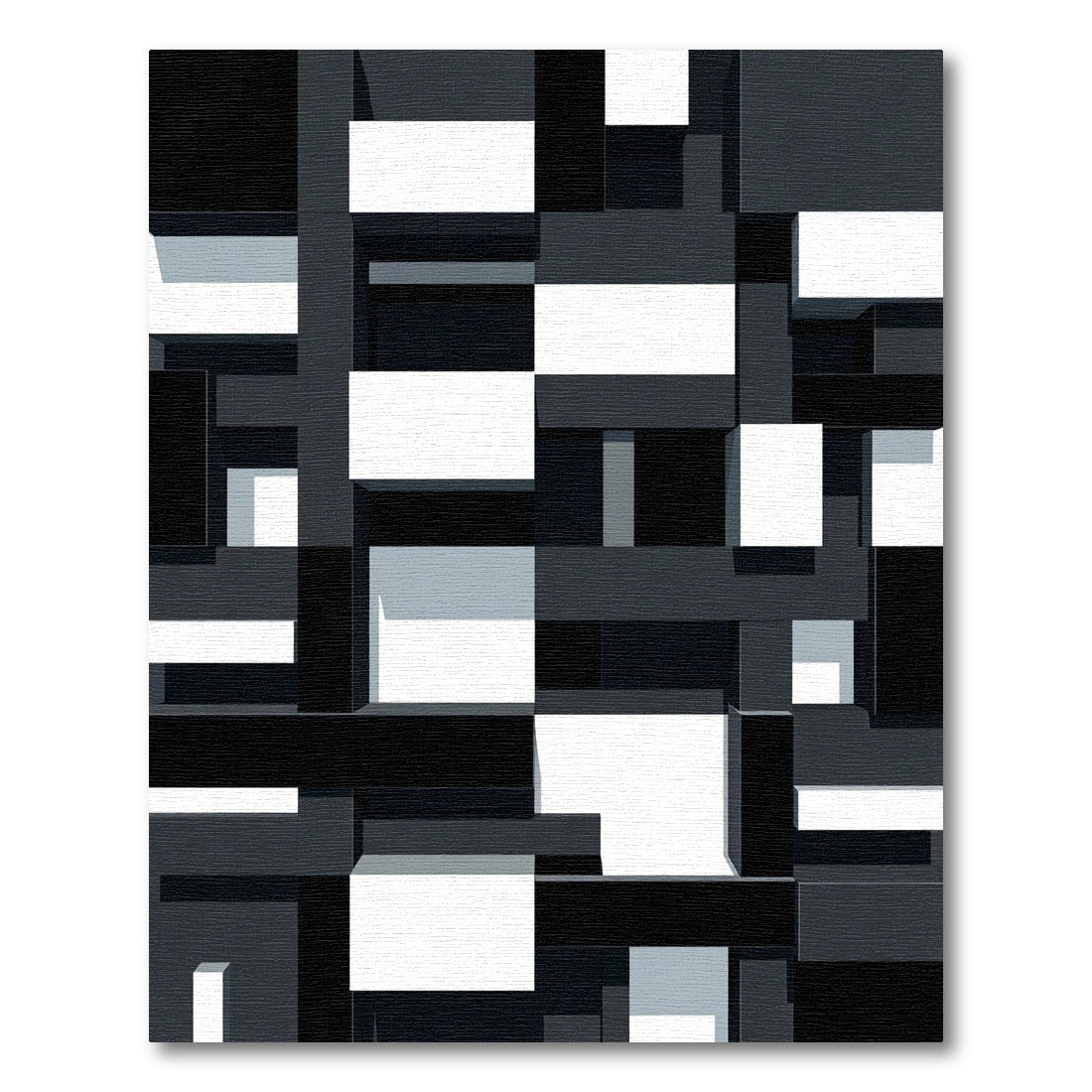Monochromatic Rectangular Grid Abstraction Rug