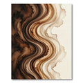 Rich Earthy Swirl Abstract Rug