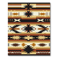 Earthy Southwest Geometric Star Area Tapestry Rug