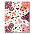 Multicolor Abstract Blob Collage Rug