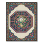 Enchanting Garden Arch Rococo Floral Rug