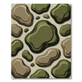 Organic Earthy Tone Organic Pebbles Rug