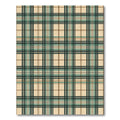 Classic Sage and Khaki Plaid Rug