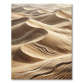 Golden Sandy Dune Swirls Rug