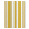 Classic Ochre Yellow Vertical Stripe Rug