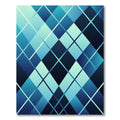 Oceanic Diamond Gradient Geometric Rug