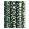 Sage Green Serpent Reptile Scale Rug