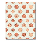 Minimalist Terracotta Polka Dot Sphere Rug