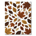 Autumn Leaves Brown And Gold Medley Rug