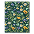 Enchanting Meadow floral composition Rug